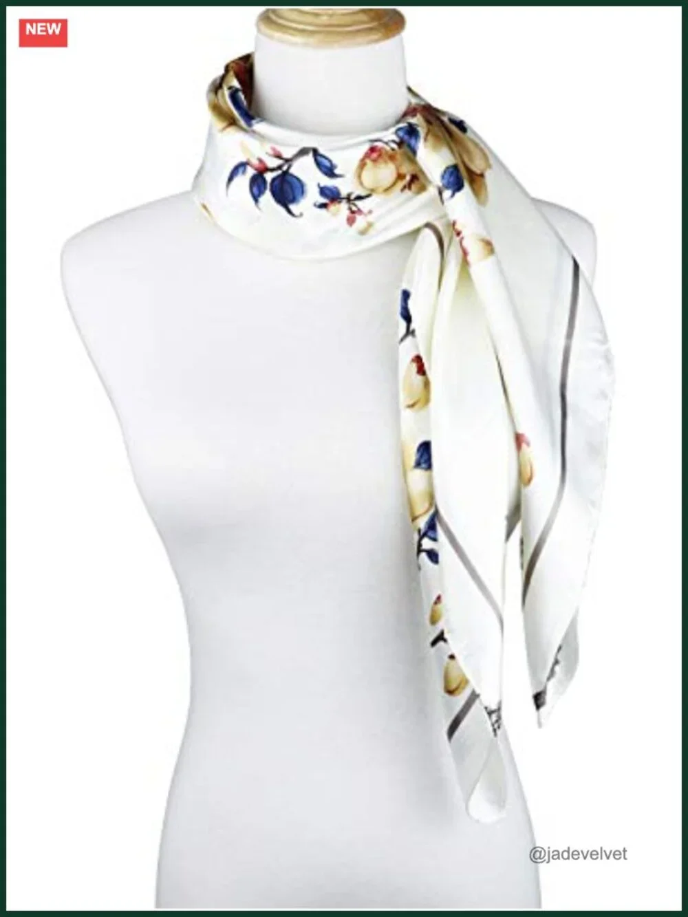 Satin Head Scarf for Women Silk Like Hair Wrap 35x35 Square Bandana